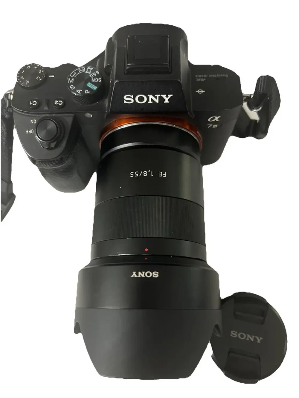 Sony Alpha a7 III 24.2MP Mirrorless Camera Zeiss FE 1.8/55mm Lens ILC-7M3